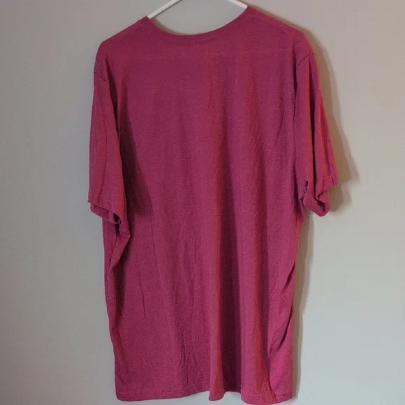 Bella Canvas Deep Pink Tee - Picture 4 of 4